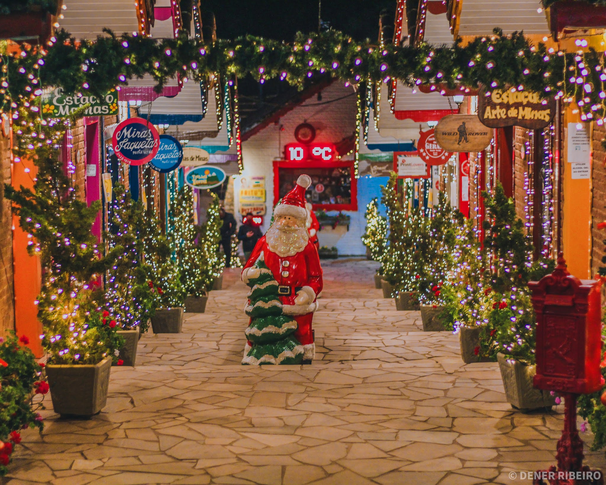 Decora O De Natal De Monte Verde Inaugurada Show De Luzes